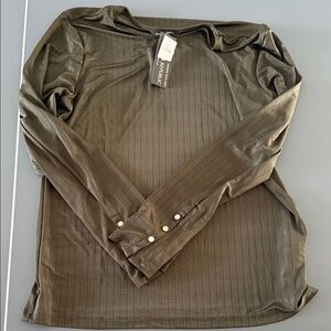 NWT Banana Republic LS Blouse
